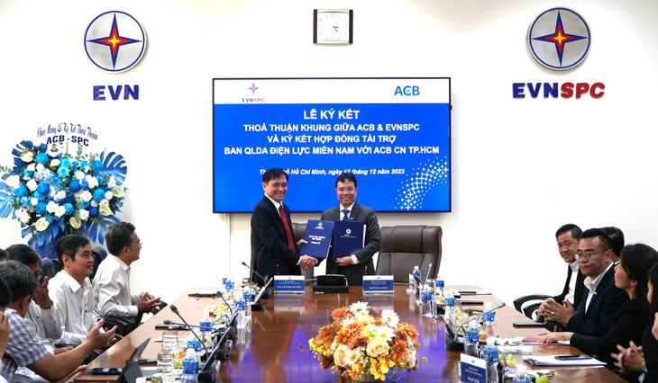 EVNSPC và Ngân hàng ACB ký kết Thỏa thuận khung