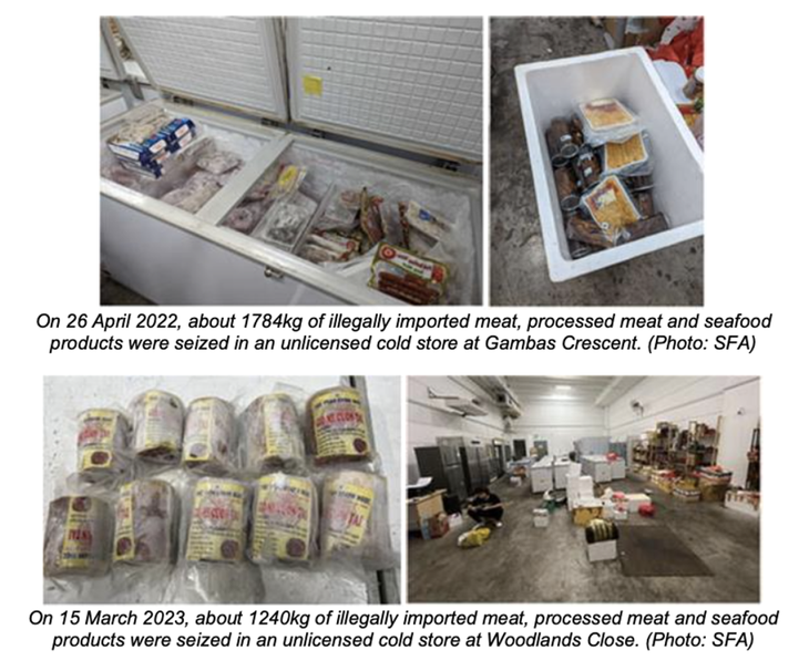 Hình ảnh một số tang vật được phát hiện