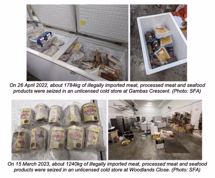 Hình ảnh một số tang vật được phát hiện