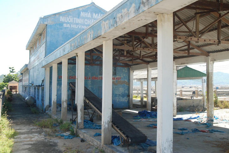 Chuyền sản xuất Nhà máy chế biến muối Sa Huỳnh