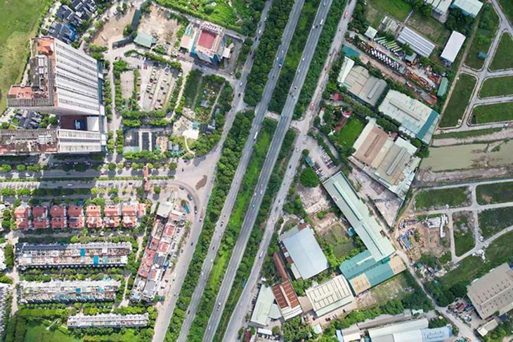 Vị trí xây dựng nút giao đường Vành đai 3,5 với Đại lộ Thăng Long (Hà Nội) Vị trí xây dựng nút giao đường Vành đai 3,5 với Đại lộ Thăng Long (Hà Nội)