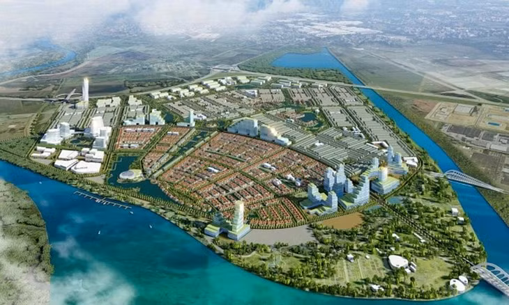 Phối cảnh đại dự án gần 585 ha của Kinh Bắc tại Tràng Cát, Hải Phòng