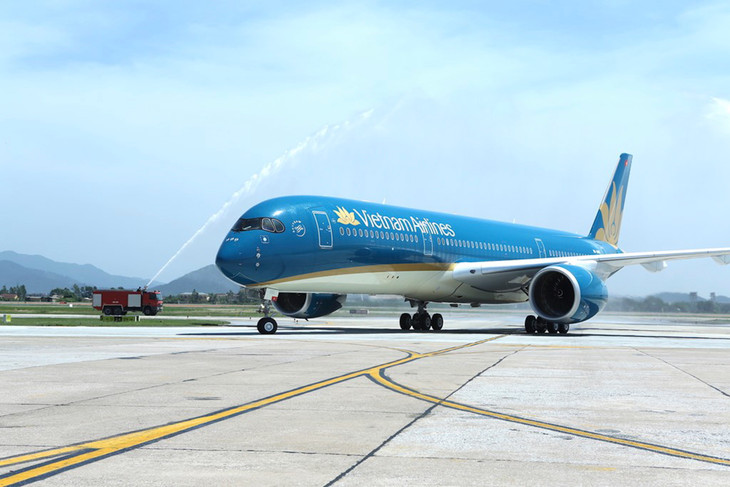 Máy bay Airbus A350 của Vietnam Airlines