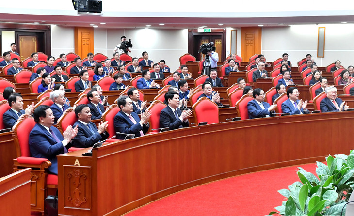 Các đại biểu dự Hội nghị Trung ương 11. Ảnh: Đăng Khoa