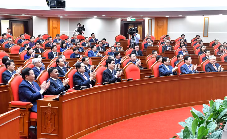 Các đại biểu dự Hội nghị Trung ương 11. Ảnh: Đăng Khoa