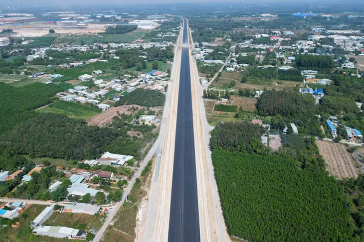 Cao tốc Biên Hòa - Vũng Tàu qua địa bàn TP. Phú Mỹ