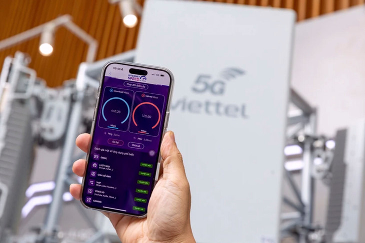 Mạng 5G ghi nhận kỷ lục mới