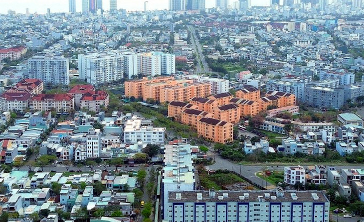 Hàng loạt nhà ở xã hội được xây dựng tại phường Nại Hiên Đông, quận Sơn Trà, TP. Đà Nẵng