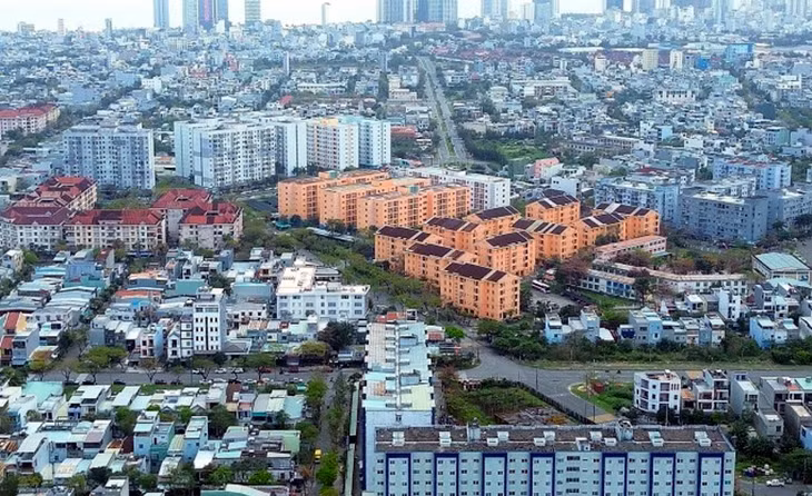 Hàng loạt nhà ở xã hội được xây dựng tại phường Nại Hiên Đông, quận Sơn Trà, TP. Đà Nẵng