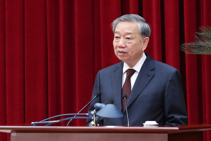 Tổng Bí thư Tô Lâm phát biểu khai mạc Hội nghị