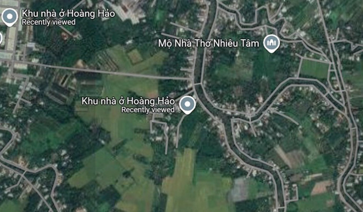 Một góc xã Thanh Đức, huyện Long Hồ, tỉnh Vĩnh Long - nơi có Dự án Khu nhà ở Hoàng Hảo đang bị Thanh tra Chính phủ đề nghị Bộ Công an điều tra. Ảnh: Google Maps Một góc xã Thanh Đức, huyện Long Hồ, tỉnh Vĩnh Long - nơi có Dự án Khu nhà ở Hoàng Hảo đang bị Thanh tra Chính phủ đề nghị Bộ Công an điều tra. Ảnh: Google Maps