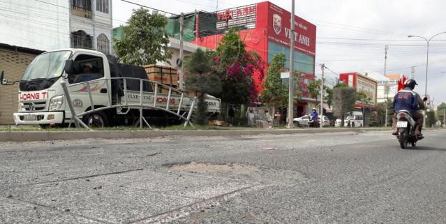 Tuyến QL63 đoạn qua Phường 9, TP Cà Mau, tỉnh Cà Mau