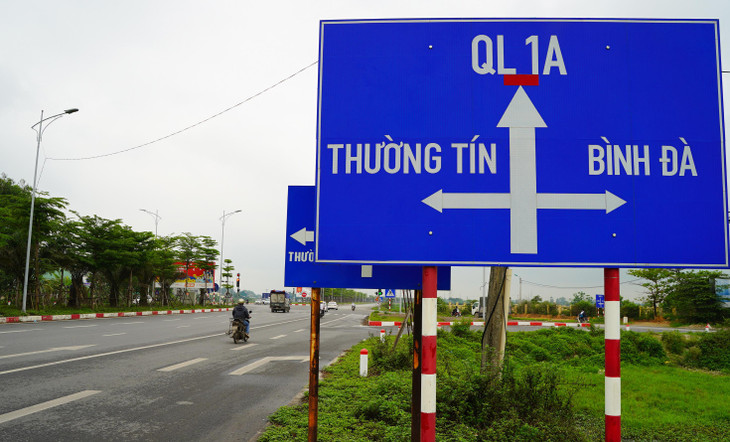 Hiện tại, dự án đã hoàn thành giai đoạn 1 với 19,9km đã được thông xe và đưa vào sử dụng. Điểm đầu tuyến đường giao đường Phúc La - Văn Phú (Kiến Hưng, Hà Đông), điểm cuối tiếp giao quốc lộ 1A - đoạn phía dưới Cầu Giẽ (Châu Can, Phú Xuyên).