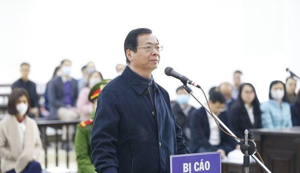 Bị cáo Vũ Huy Hoàng