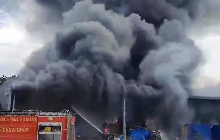 Hiện trường vụ hỏa hoạn