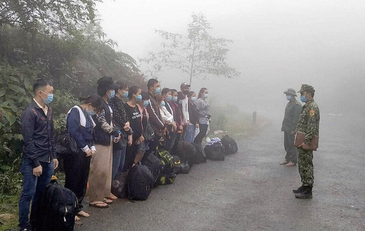 Nhóm 14 công dân nhập cảnh trái phép ở Hà Giang ngày 17/9