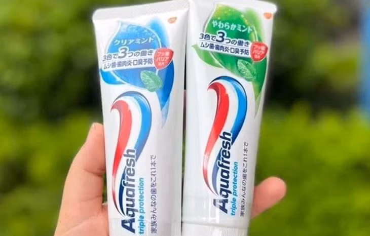 Kem đánh răng Aquafresh Soft Mint bị thu hồi