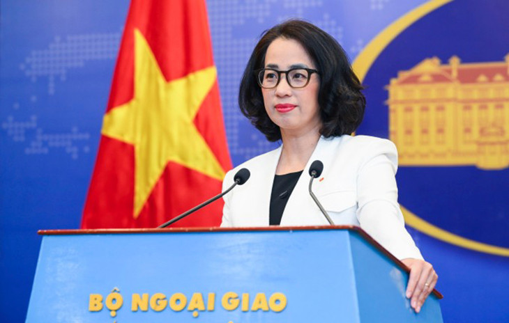Người phát ngôn Bộ Ngoại giao Phạm Thu Hằng