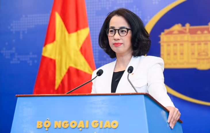 Người phát ngôn Bộ Ngoại giao Phạm Thu Hằng