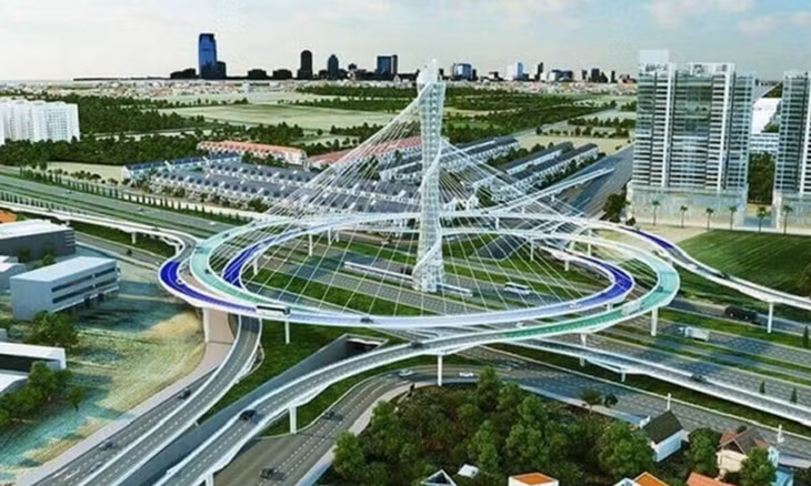 Hà Nội đang chuẩn bị các thủ tục để triển khai dự án xây dựng nút giao khác mức giữa Vành đai 3,5 với Đại lộ Thăng Long. Ảnh minh họa