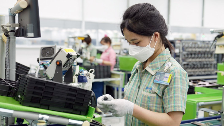 Các khu công nghiệp Bắc tạo công ăn việc làm cho hơn 300.000 lao động trong nước. Ảnh minh họa