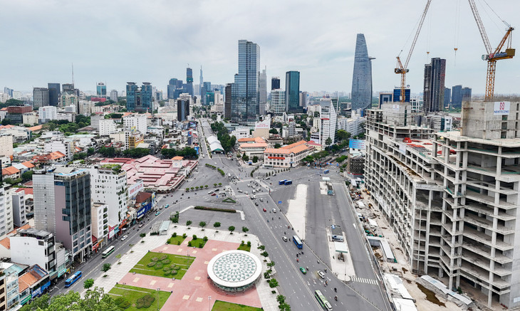 Trung tâm TP.HCM khu vực chợ Bến Thành Trung tâm TP.HCM khu vực chợ Bến Thành