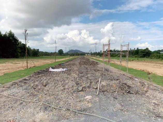 Dự án &quot;ma&quot; Phú Mỹ Eco City 6 đang bị phá bỏ hạ tầng.