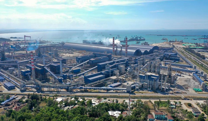 Khu liên hợp gang thép Hòa Phát Dung Quất Khu liên hợp gang thép Hòa Phát Dung Quất