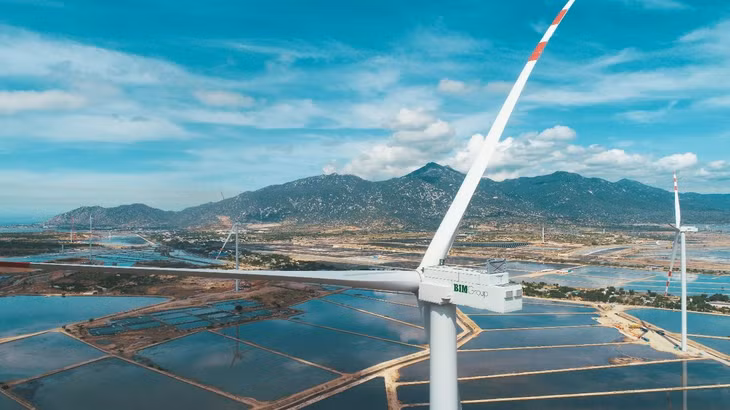 Nhà máy Điện gió BIM được chứng nhận Dự án có giải pháp môi trường tiêu biểu của Việt Nam 2021.