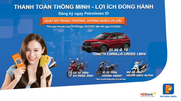Khách hàng còn có cơ hội trúng thưởng nhiều giải thưởng có giá trị trong chương trình “Thanh toán thông minh – Lợi ích đồng hành