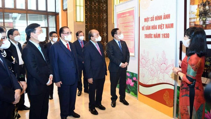 Trước lễ khai mạc, lãnh đạo Đảng, Nhà nước dự triển lãm “Văn hóa soi đường cho quốc dân đi” do Ban Tuyên giáo Trung ương, Bộ Văn hóa, Thể thao và Du lịch chủ trì. Triển lãm này diễn ra từ 16-27/11/2021 tại Trung tâm Triển lãm văn hóa nghệ thuật Việt Nam, trưng bày ngày 24/11/2021 tại tầng một Nhà Quốc hội.