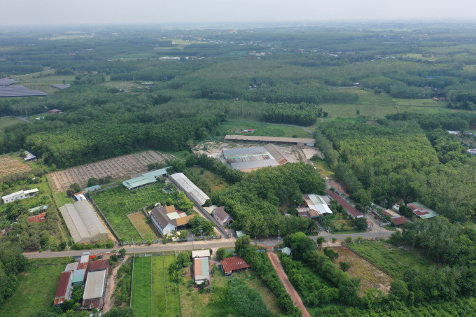 Một phần bất động sản ở huyện Củ Chi