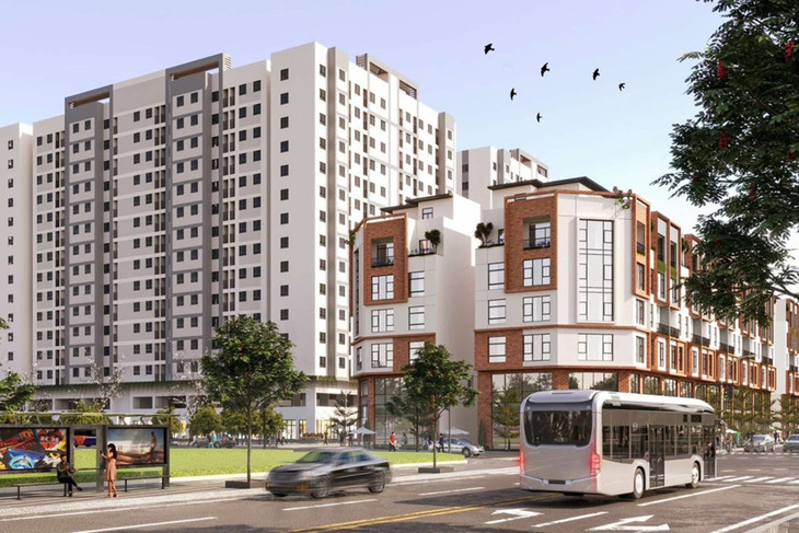 Giai đoạn 2021-2025, Hải Phòng dự kiến hoàn thành khoảng 16.500 căn nhà ở xã hội. Ảnh minh họa