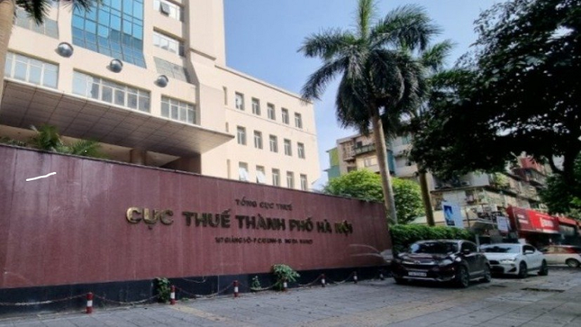Trụ sở Cục Thuế TP Hà Nội.