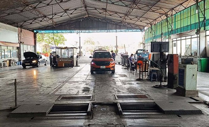 Trung tâm đăng kiểm 50-03S (TP Thủ Đức) vắng xe kiểm định