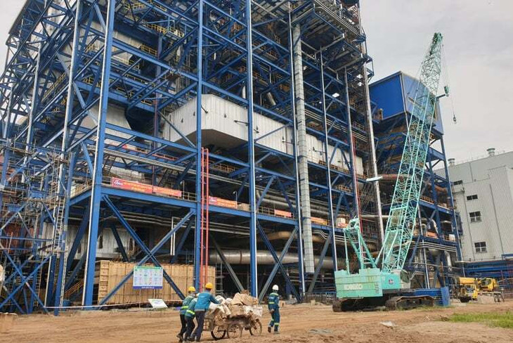 Dự án Nhiệt điện Thái Bình 2 vào tháng 7/2019