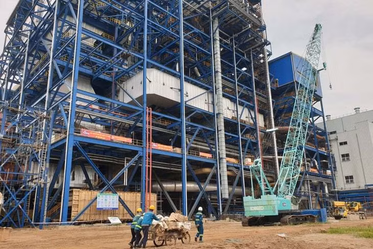 Dự án Nhiệt điện Thái Bình 2 vào tháng 7/2019