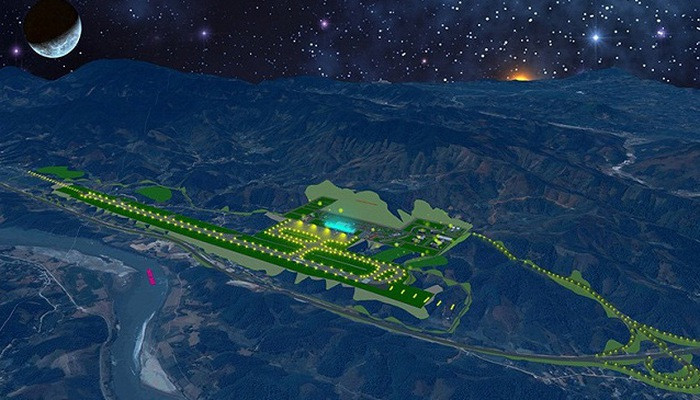 Phối cảnh Cảng hàng không Sa Pa, Lào Cai