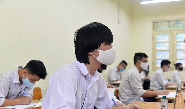 Thí sinh dự thi Trung học phổ thông quốc gia. Ảnh minh họa