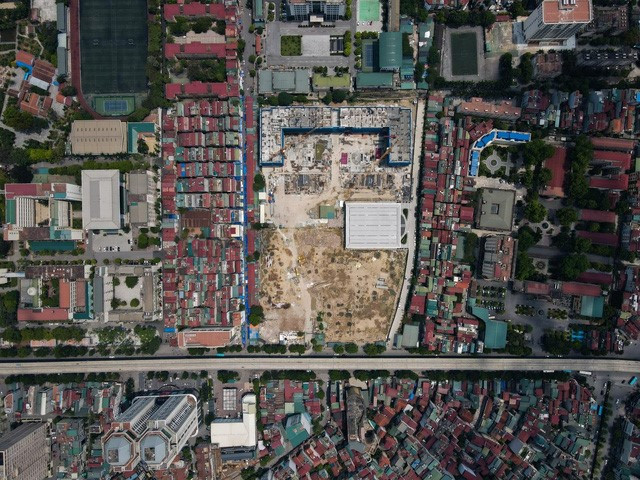 Dự án Mipec Rubik360 có quy hoạch ấn tượng với tỉ lệ đất ở chung cư chỉ 24,7%