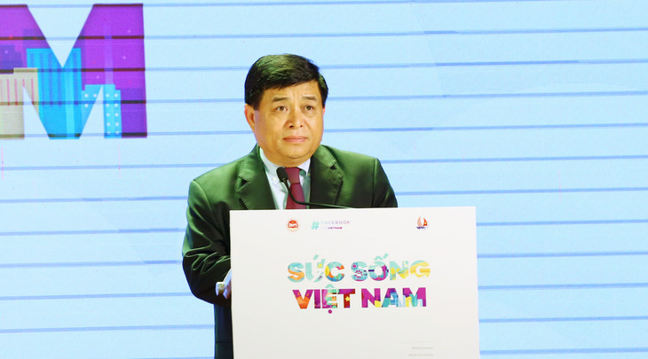 &quot;Việt Nam đang sở hữu rất nhiều điều kiện thuận lợi để bạn bè quốc tế đến với đất nước chúng ta&quot;, Bộ trưởng Bộ KH&amp;ĐT Nguyễn Chí Dũng chia sẻ. Ảnh: Lê Tiên