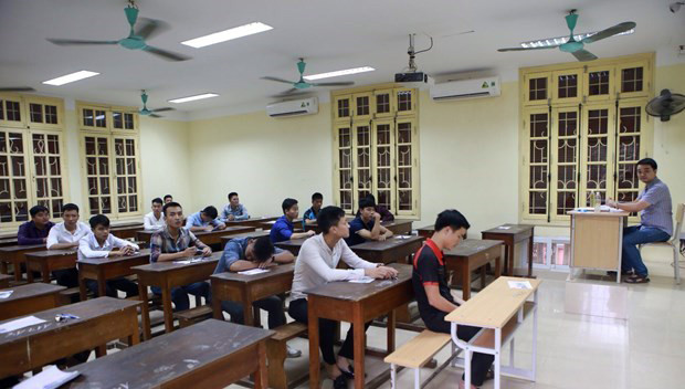 Thí sinh dự thi Trung học phổ thông quốc gia. Ảnh minh họa