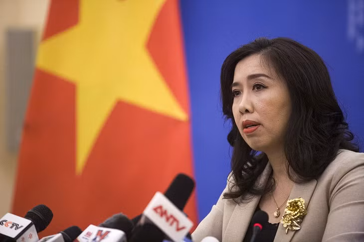 Người phát ngôn Bộ Ngoại giao Lê Thị Thu Hằng