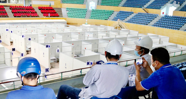 Chưa đầy 60h VNPT đã hoàn thành hạ tầng viễn thông cho bệnh viện dã chiến Đà Nẵng