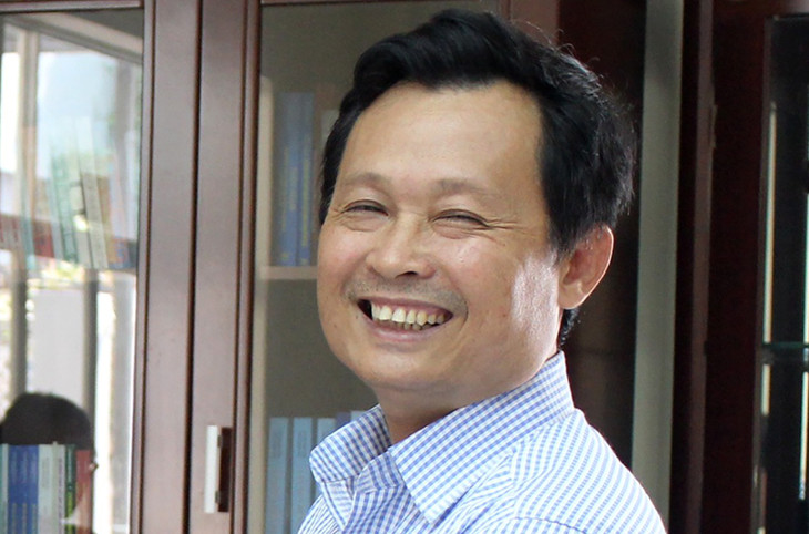 Ông Nguyễn Quốc Trâm khi giữ chức Sở Ngoại vụ hồi tháng 7/2015