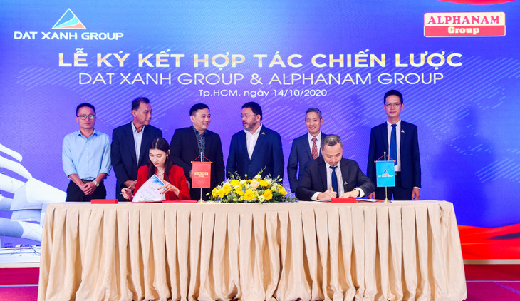 Tập đoàn Đất Xanh và Tập đoàn Alphanam ký thỏa thuận hợp tác chiến lược Tập đoàn Đất Xanh và Tập đoàn Alphanam ký thỏa thuận hợp tác chiến lược
