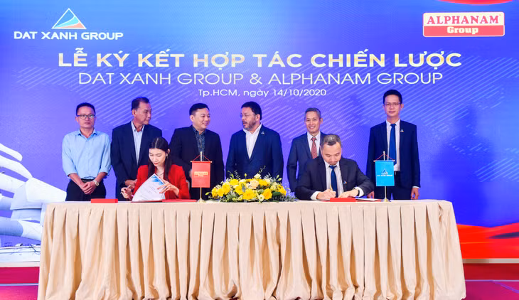 Tập đoàn Đất Xanh và Tập đoàn Alphanam ký thỏa thuận hợp tác chiến lược