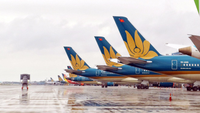 16 chuyến bay của Vietnam Airlines đến TP. Vinh và Huế bị hủy