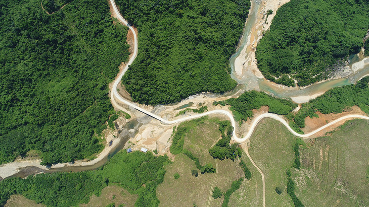 Đường vào thủy điện Rào Trăng 3