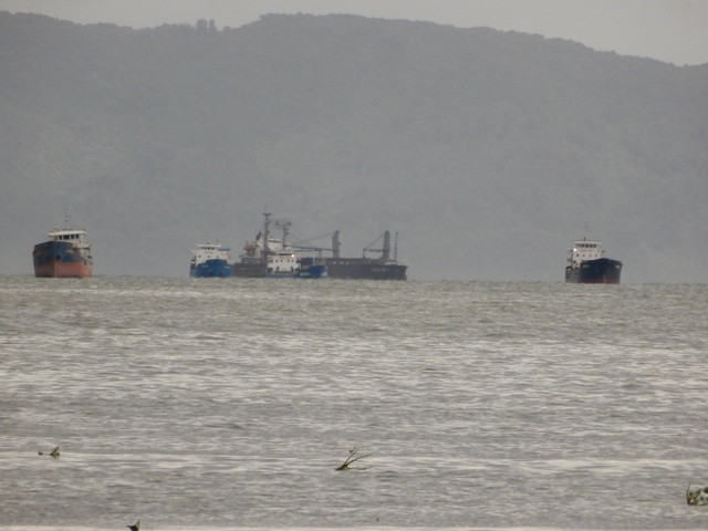 Các tàu thuyền trên biển di chuyển vào bờ tránh trú mưa bão (ảnh minh họa)